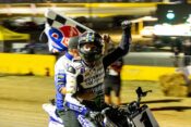 2026 Atlanta Short Track SuperTwins Dallas Daniels checkers
