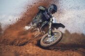 2026 Triumph TF 450-X action