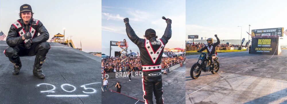 Colby Raha sets World Record for Longest Motorcycle Jump