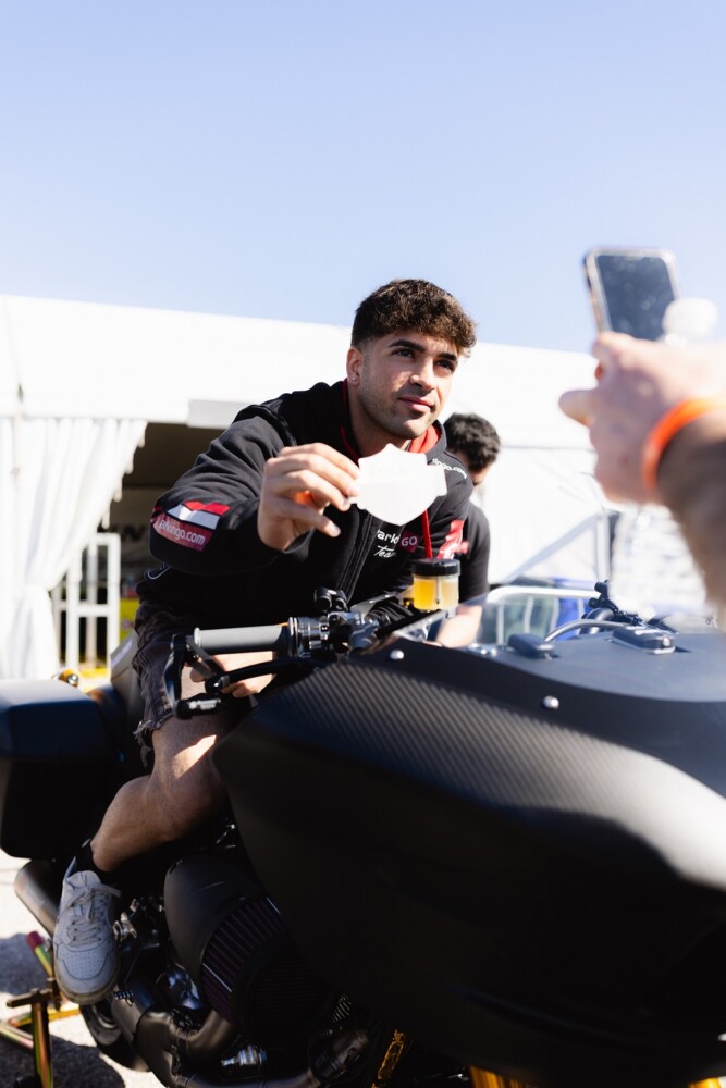 Filippo Rovelli at 2026 FIM H-D Bagger World Cup COTA
