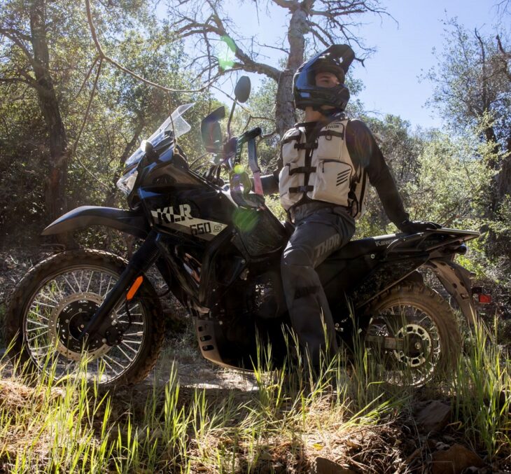 Rider with Thor Tracker Off-Road Vest